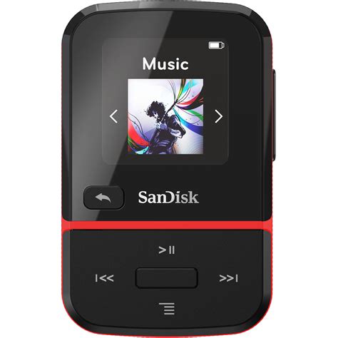 sandisk clip sport mp3 player troubleshooting
